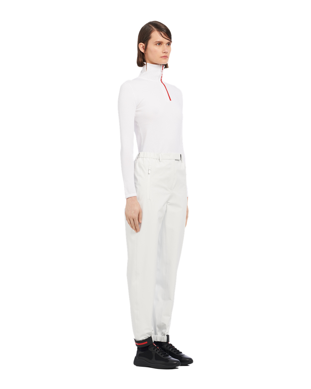 Prada Active Nylon Pants Blancas | 98041-QBTS