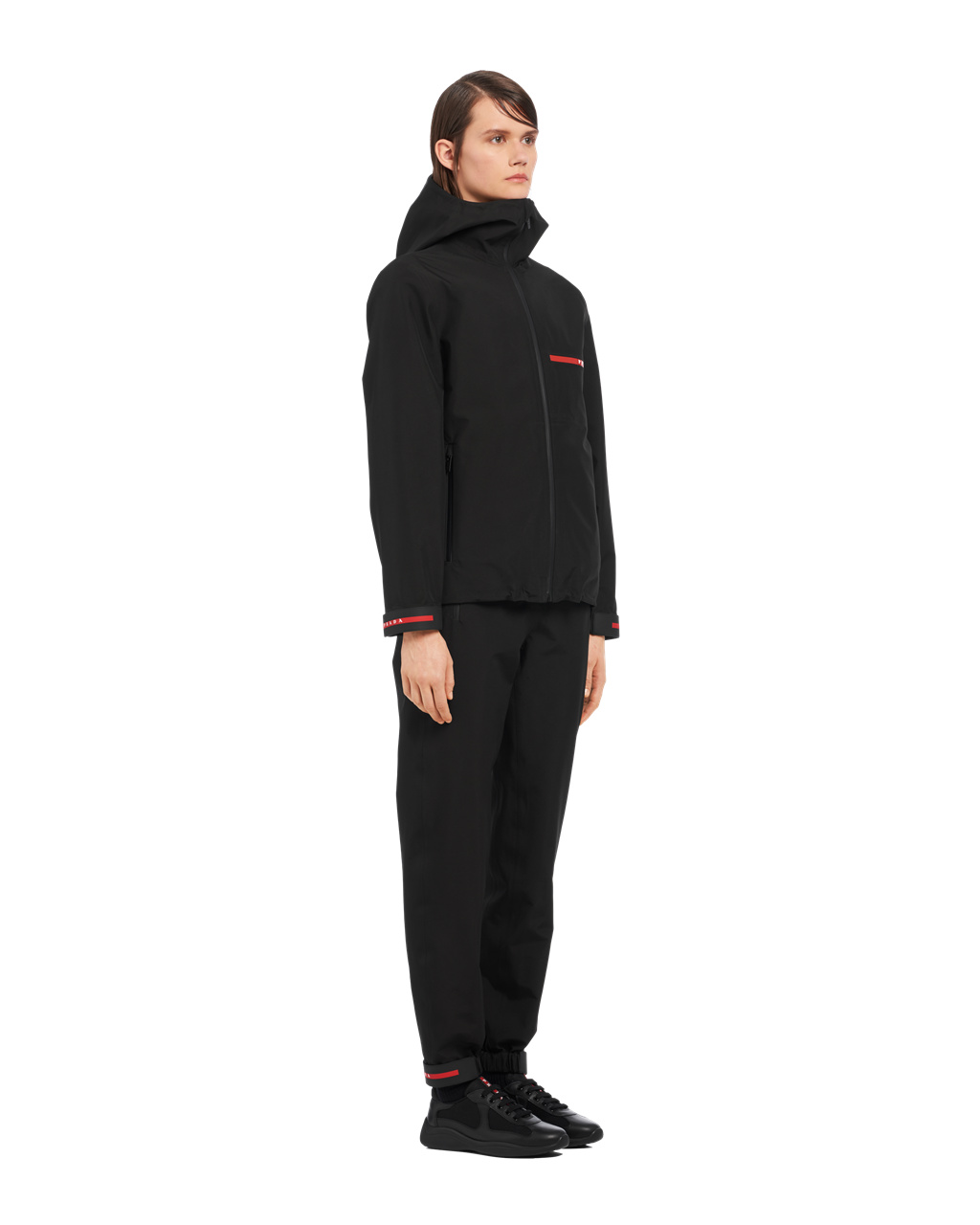 Prada Active Nylon Windbreaker Negras | 65021-TQRU