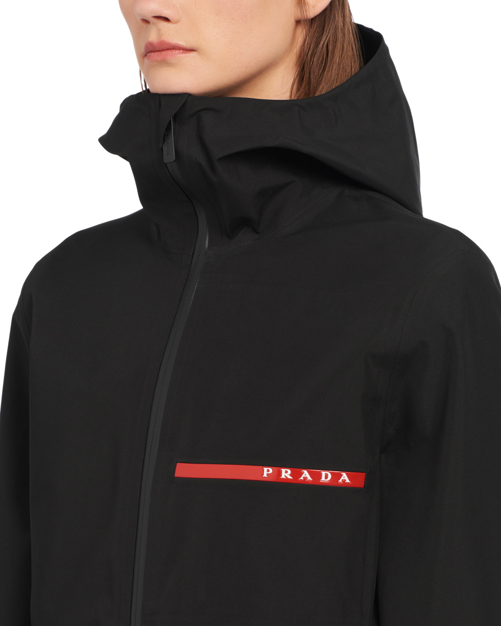 Prada Active Nylon Windbreaker Negras | 65021-TQRU