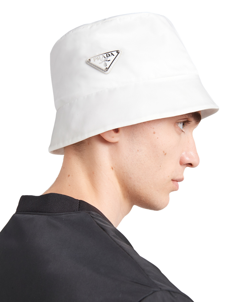 Prada Adidas For Prada Re-nylon Bucket Hat Blancas | 84023-KHPO