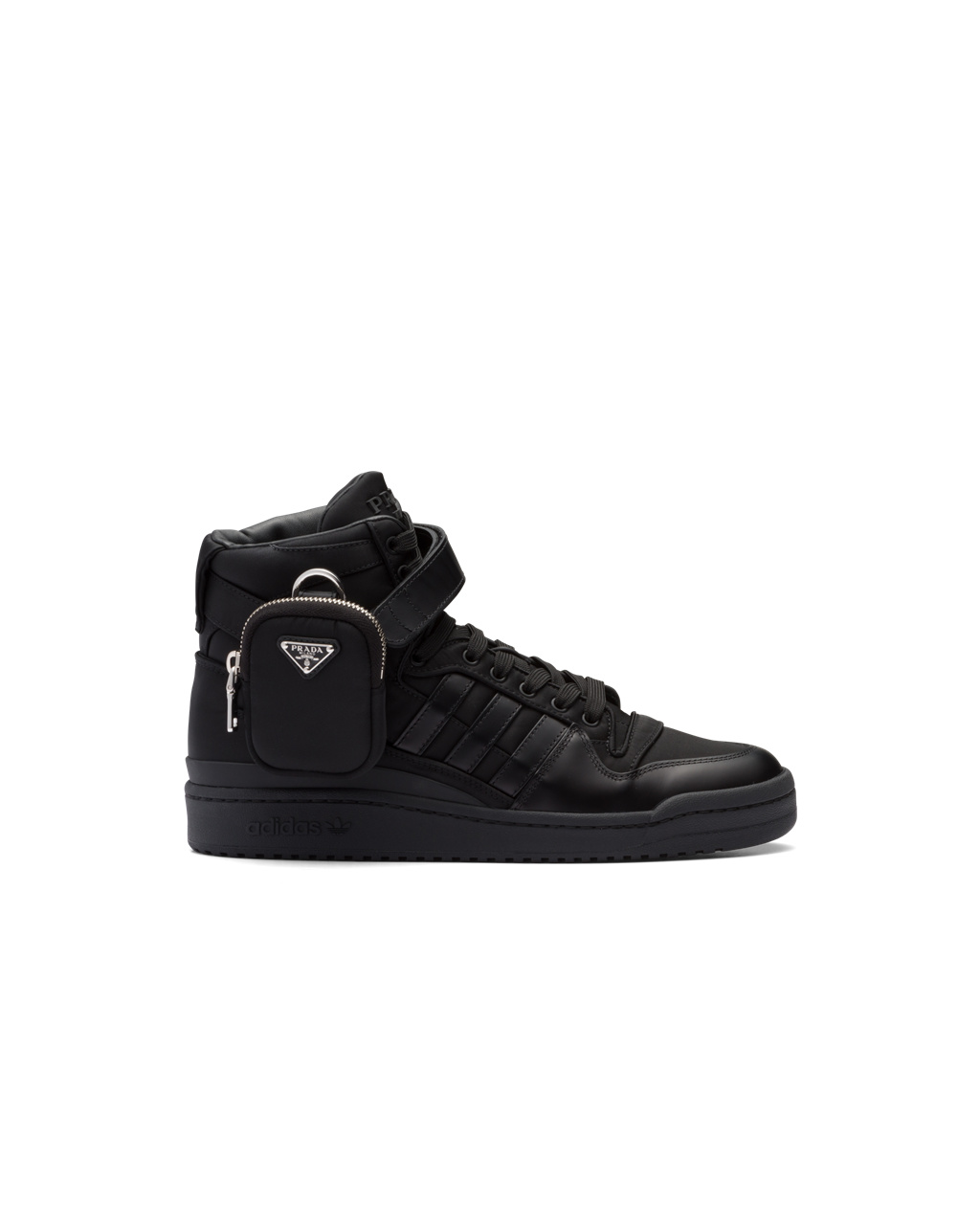 Prada Adidas For Prada Re-nylon Forum High-top Sneakers Negras | 84317-IGMS