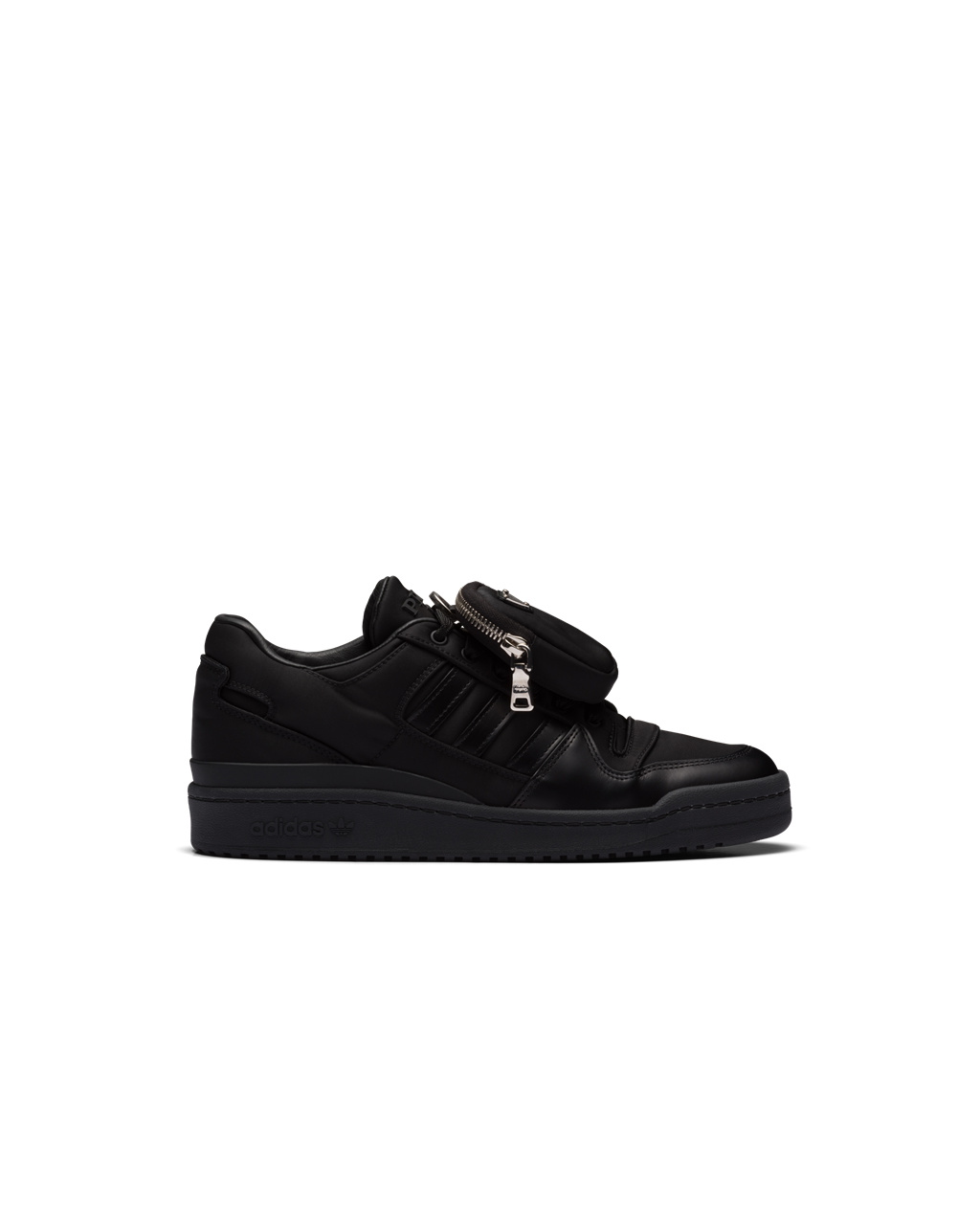 Prada Adidas For Prada Re-nylon Forum Sneakers Negras | 94827-DSYM