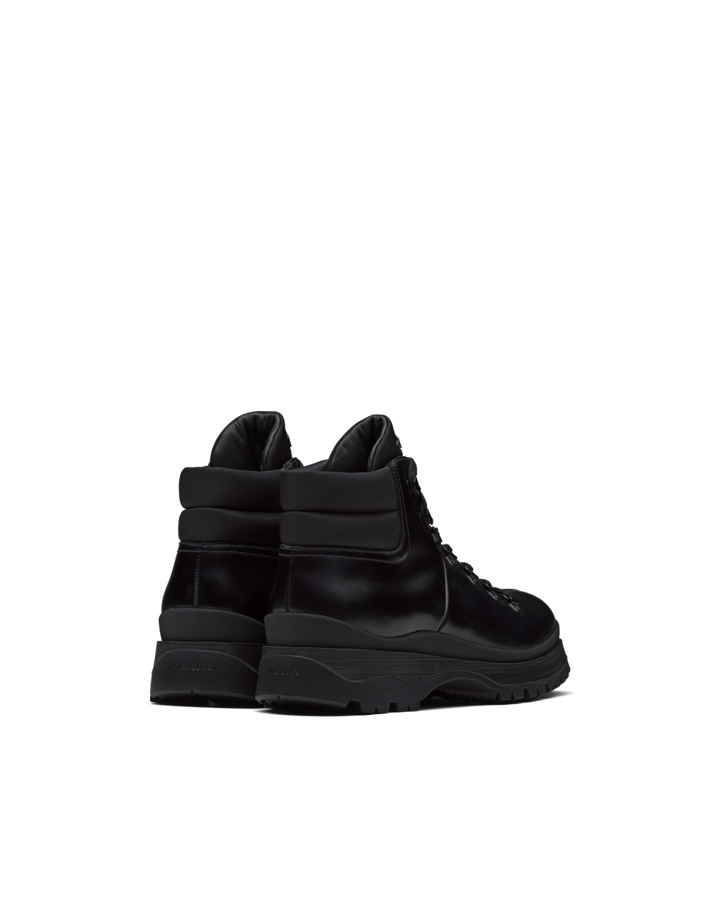 Prada Brixxen Booties Negras | 48207-BXOL