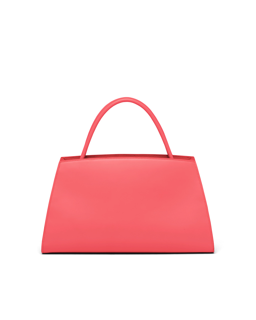 Prada Brushed Cuero Handbag Coral | 08319-ITCU