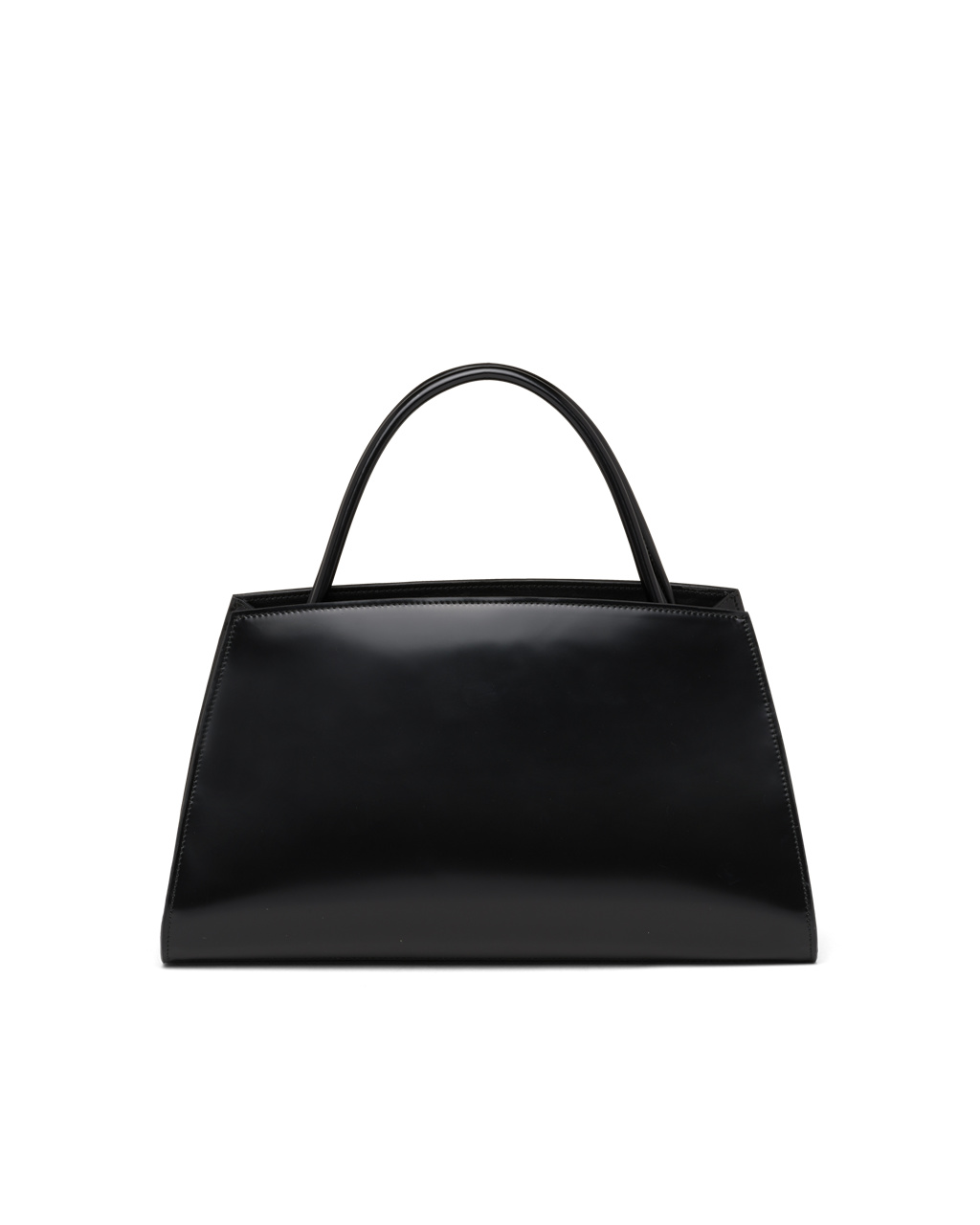 Prada Brushed Cuero Handbag Negras | 98753-WHTS