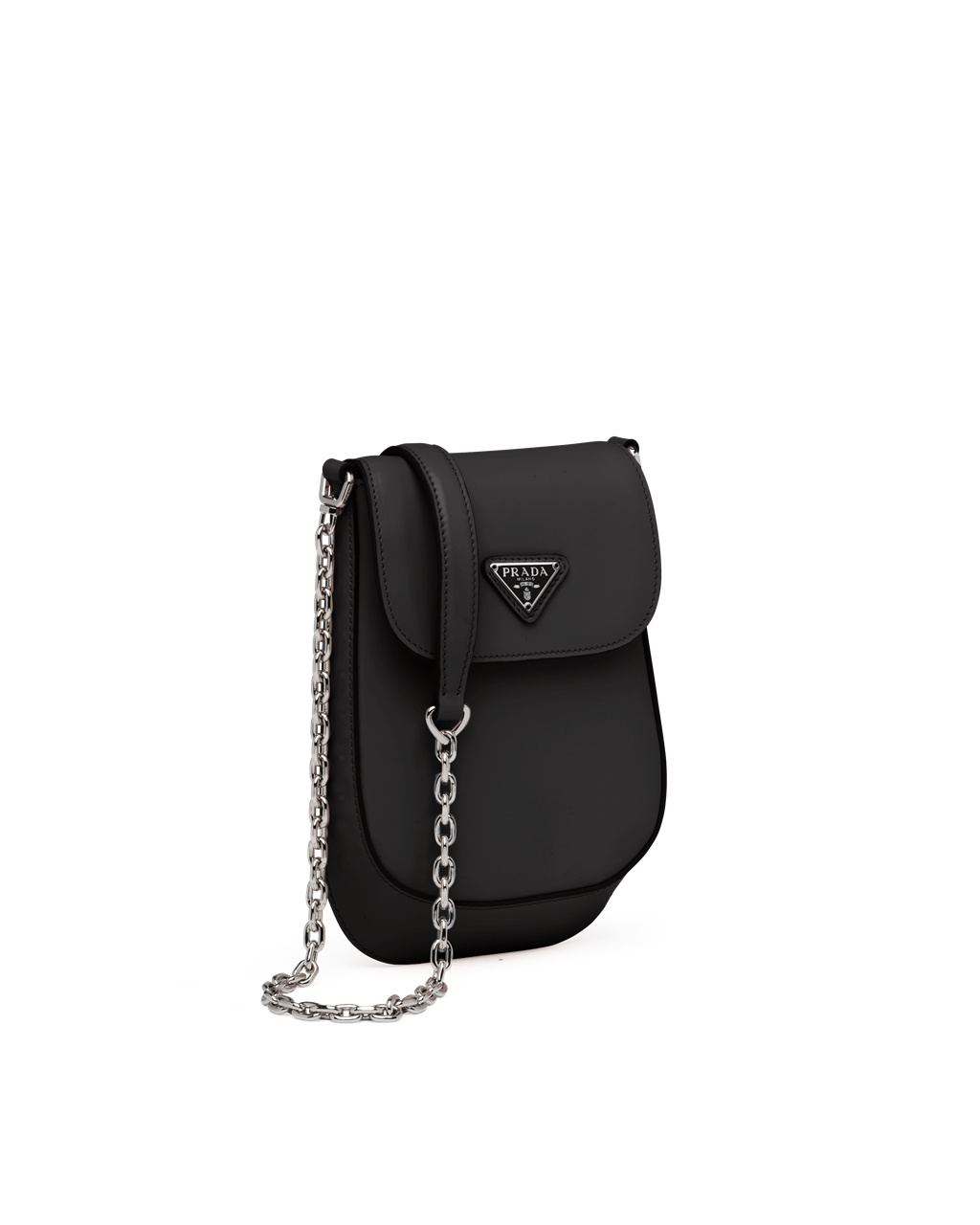 Prada Brushed Cuero Mini-bag Negras | 79263-LMOU