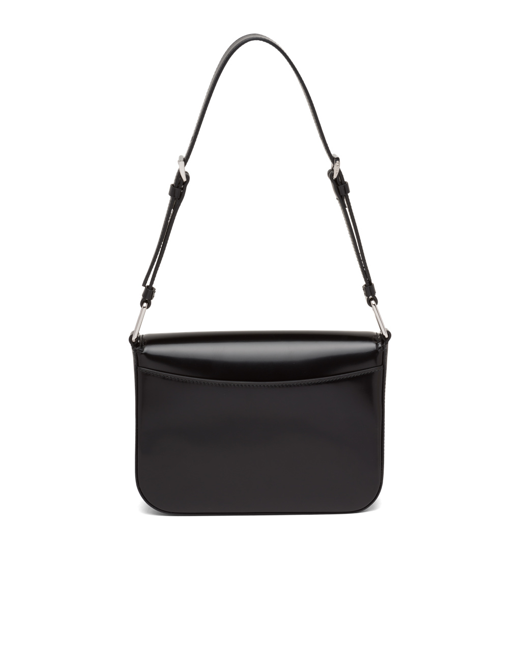 Prada Brushed Cuero Shoulder Bag Negras | 01579-ENSG