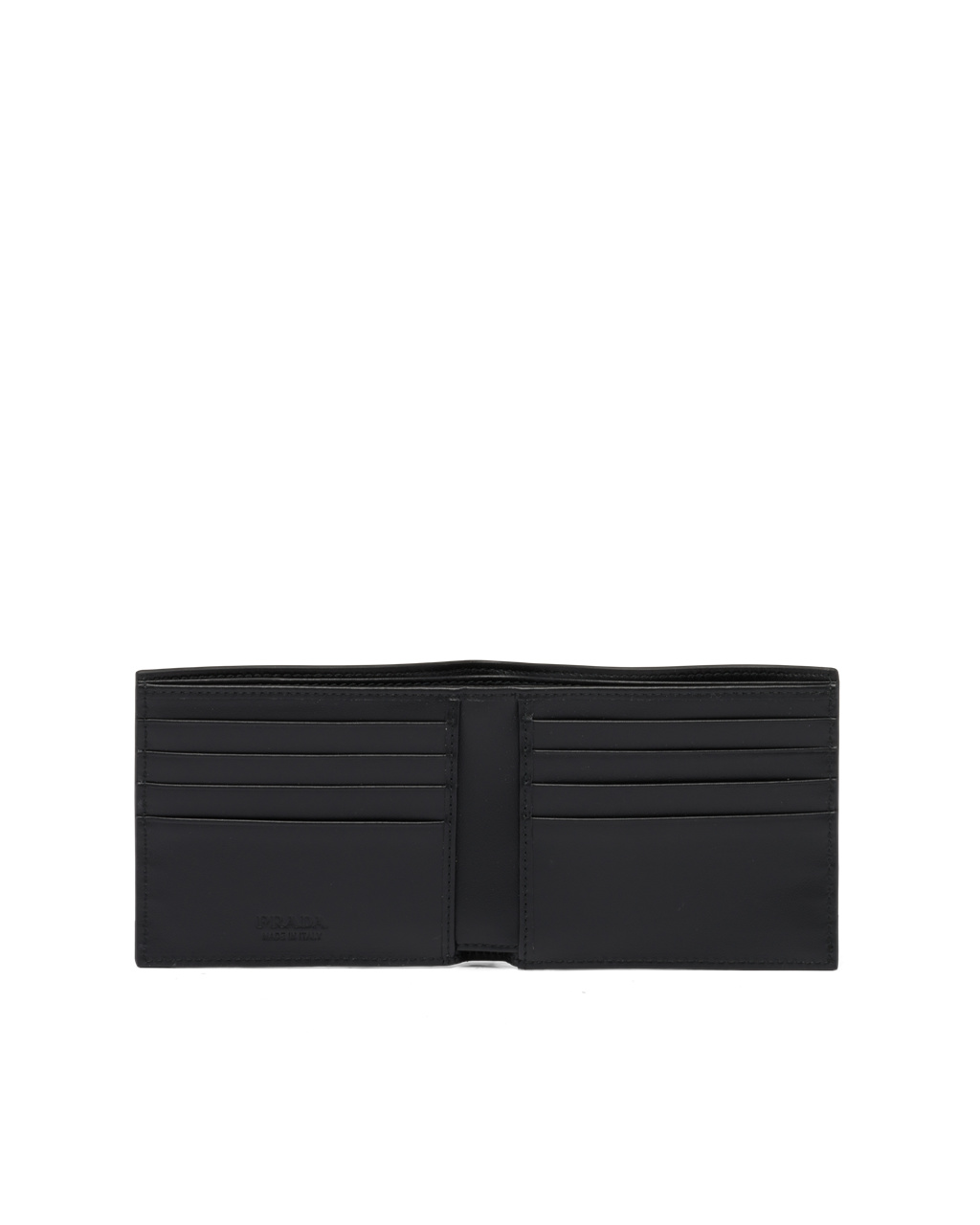 Prada Brushed Cuero Wallet Negras | 79103-WIJK