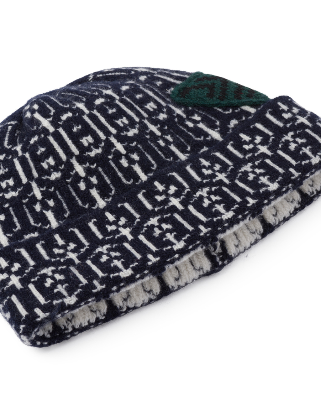 Prada Cashmere And Wool Beanie Azul Marino | 81456-ACSO