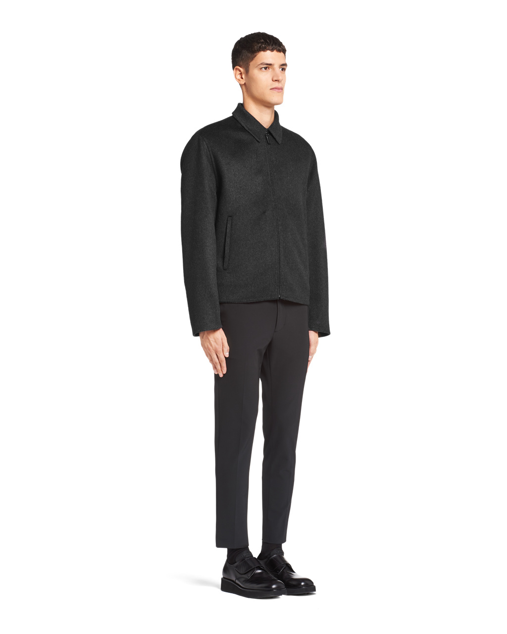 Prada Cashmere Blouson Jacket Negras | 21506-VJDI