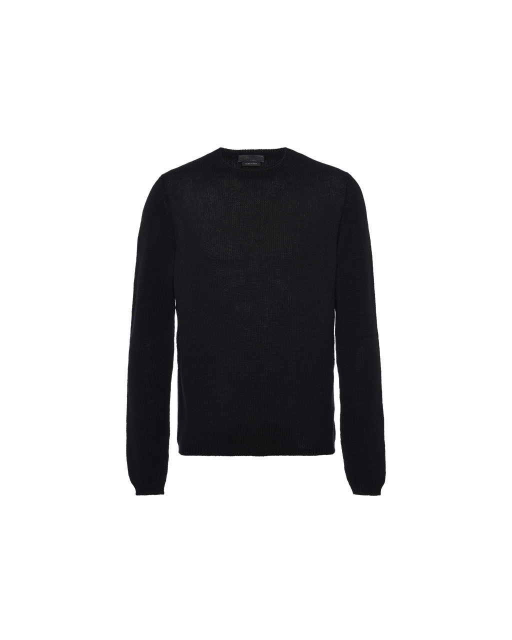 Prada Cashmere Crew-neck Sueter Negras | 30954-EYSO