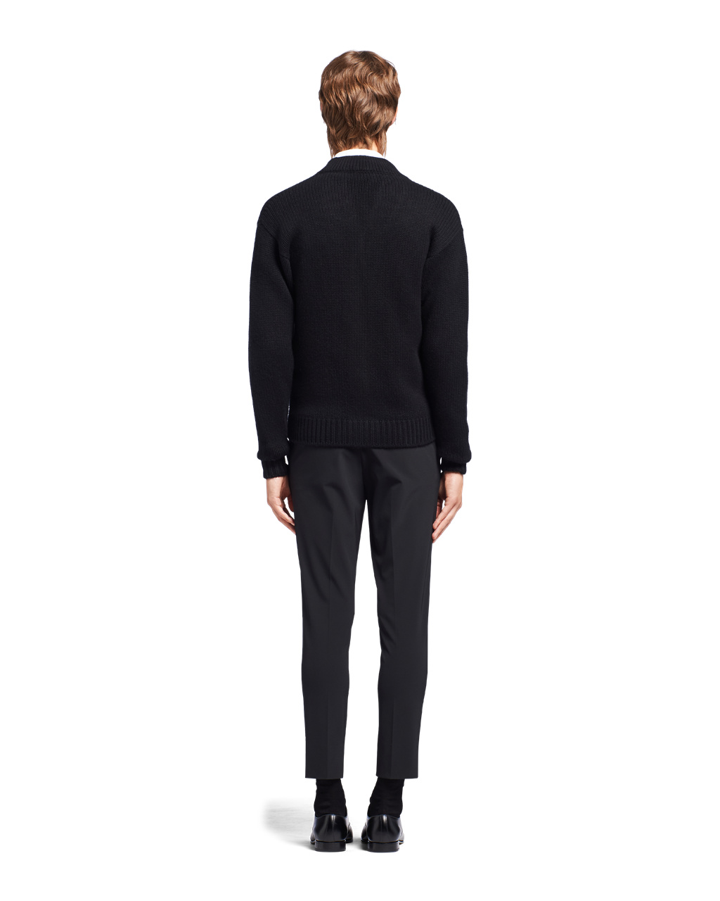 Prada Cashmere Knit Cardigan Negras | 04158-VNPS