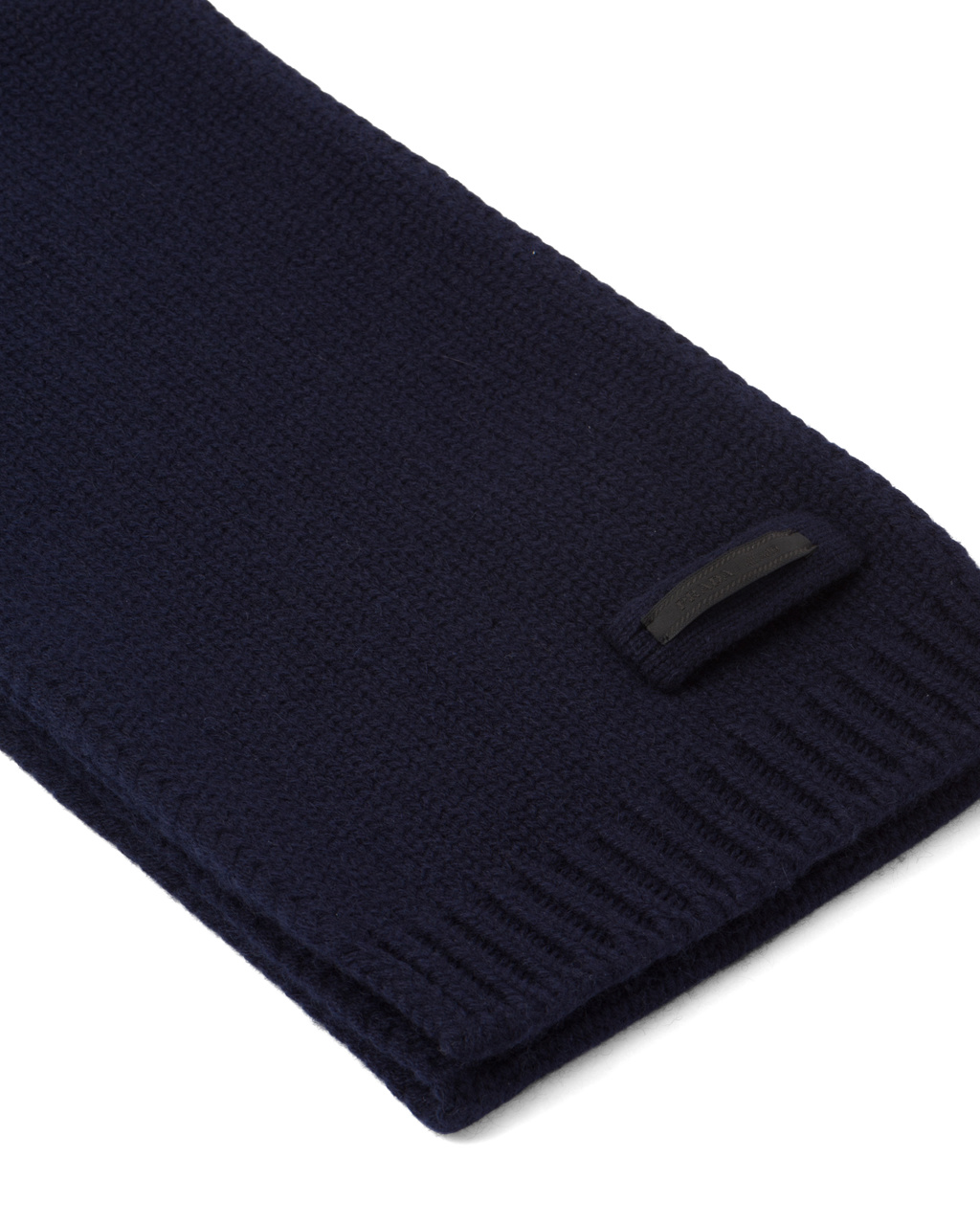 Prada Cashmere Scarf Azul Marino | 92671-ZPQF