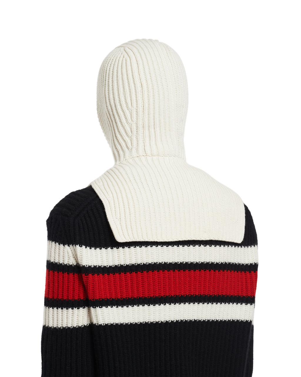 Prada Cashmere Ski Helmet Blancas | 47139-BSAD