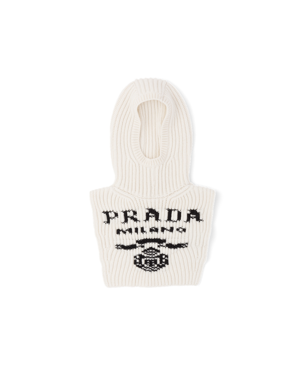 Prada Cashmere Ski Helmet Blancas | 47139-BSAD