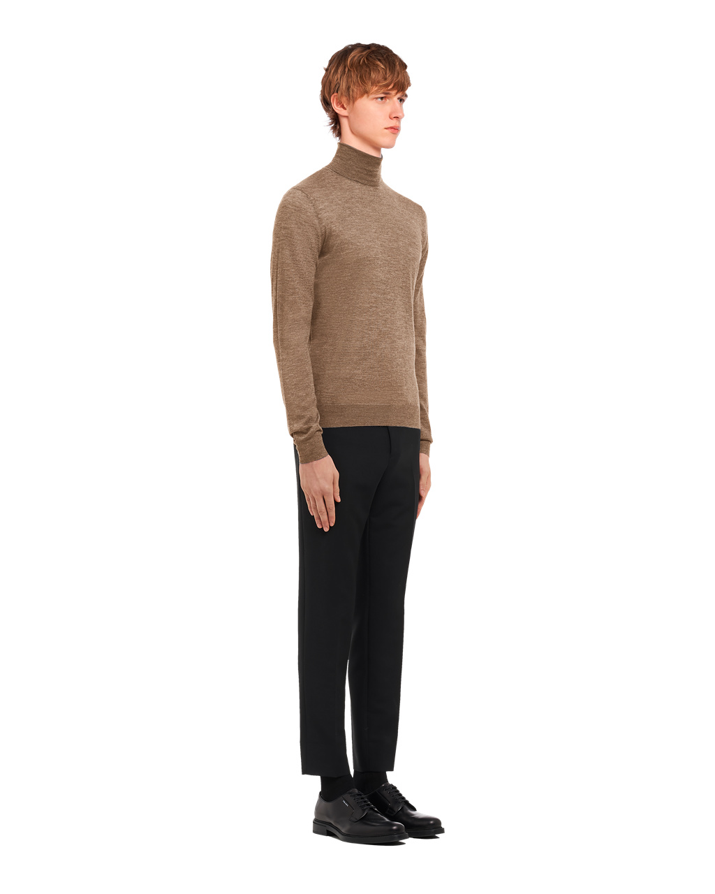 Prada Cashmere Turtleneck Marrones | 05324-KBLZ