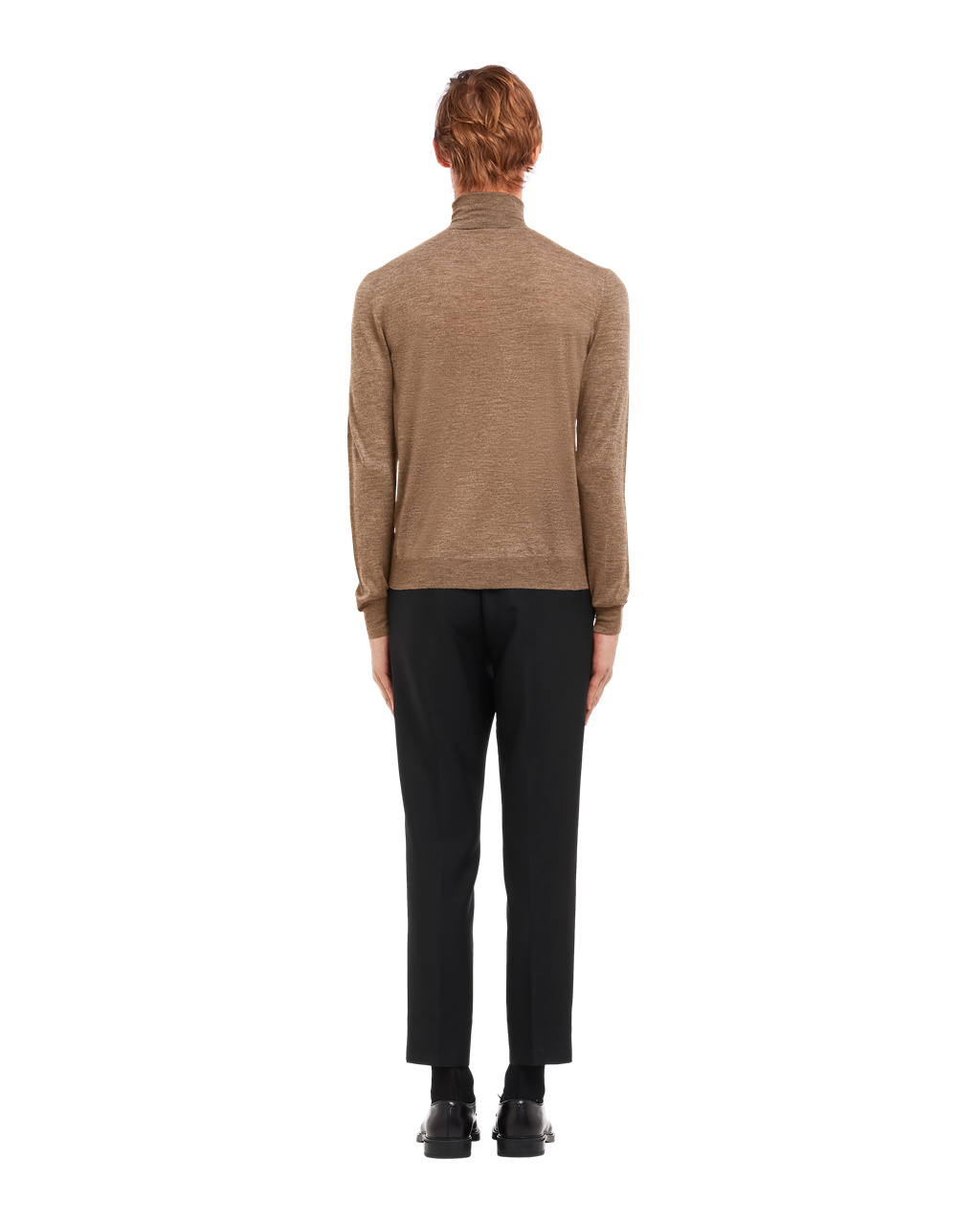 Prada Cashmere Turtleneck Marrones | 05324-KBLZ