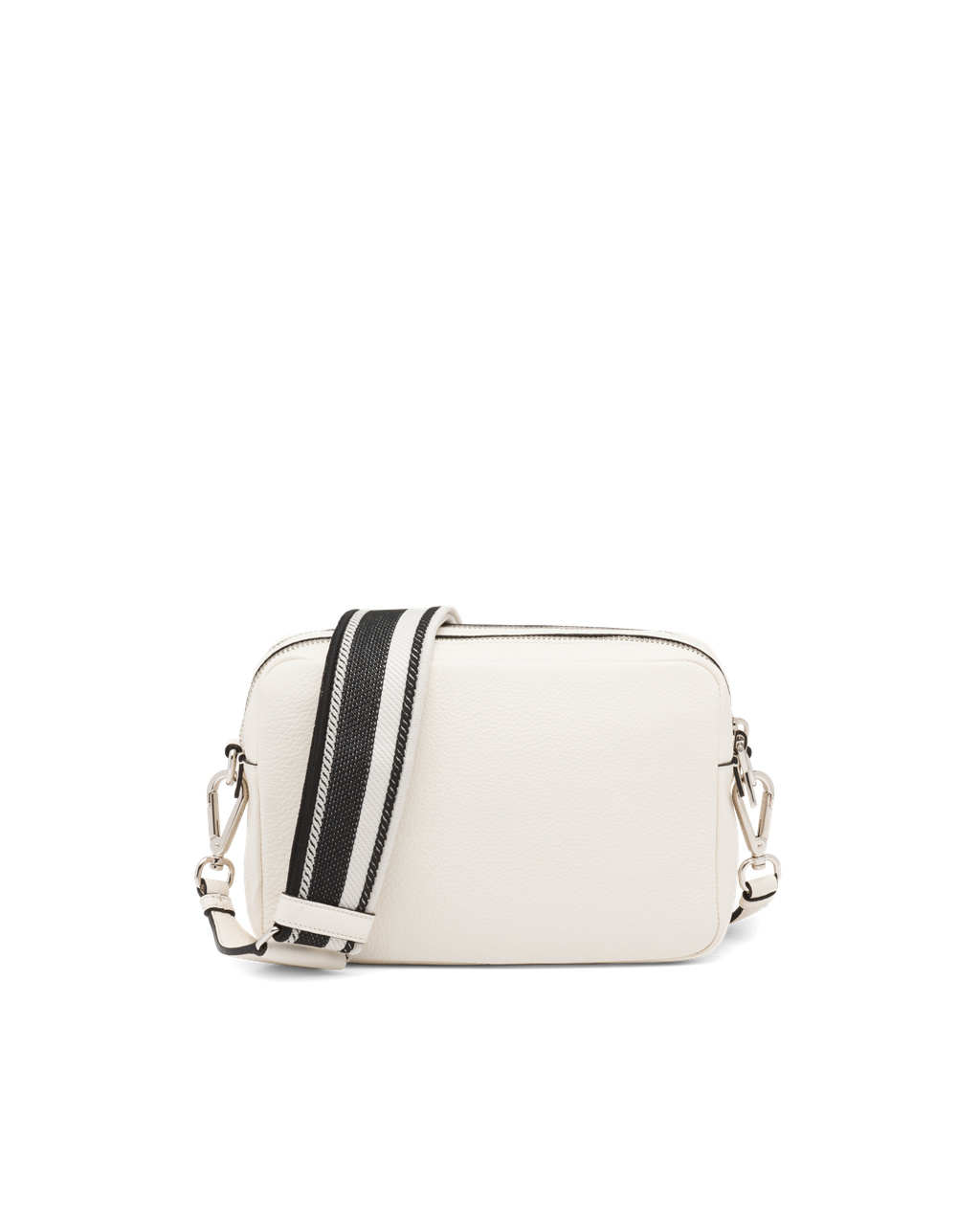 Prada Cuero Bag With Shoulder Correa Blancas | 97485-MJAX