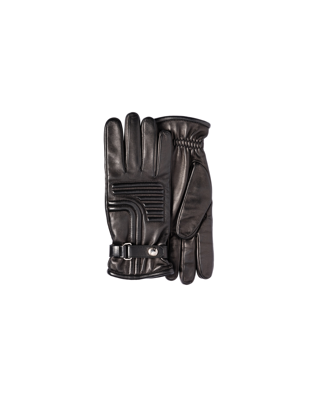 Prada Cuero Gloves Negras | 65031-CPDY