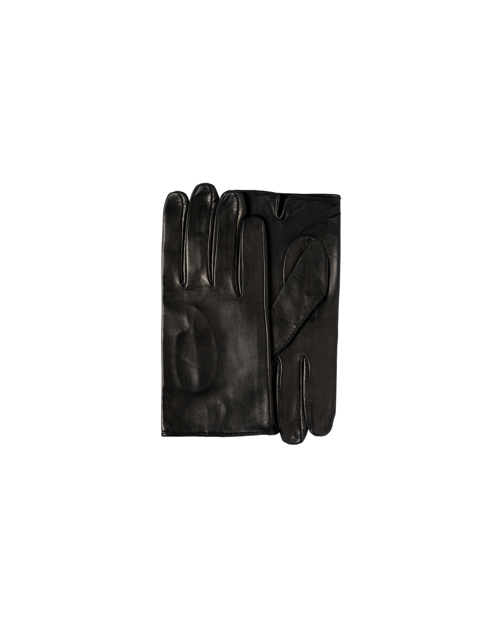 Prada Cuero Gloves Negras | 68301-CKNL