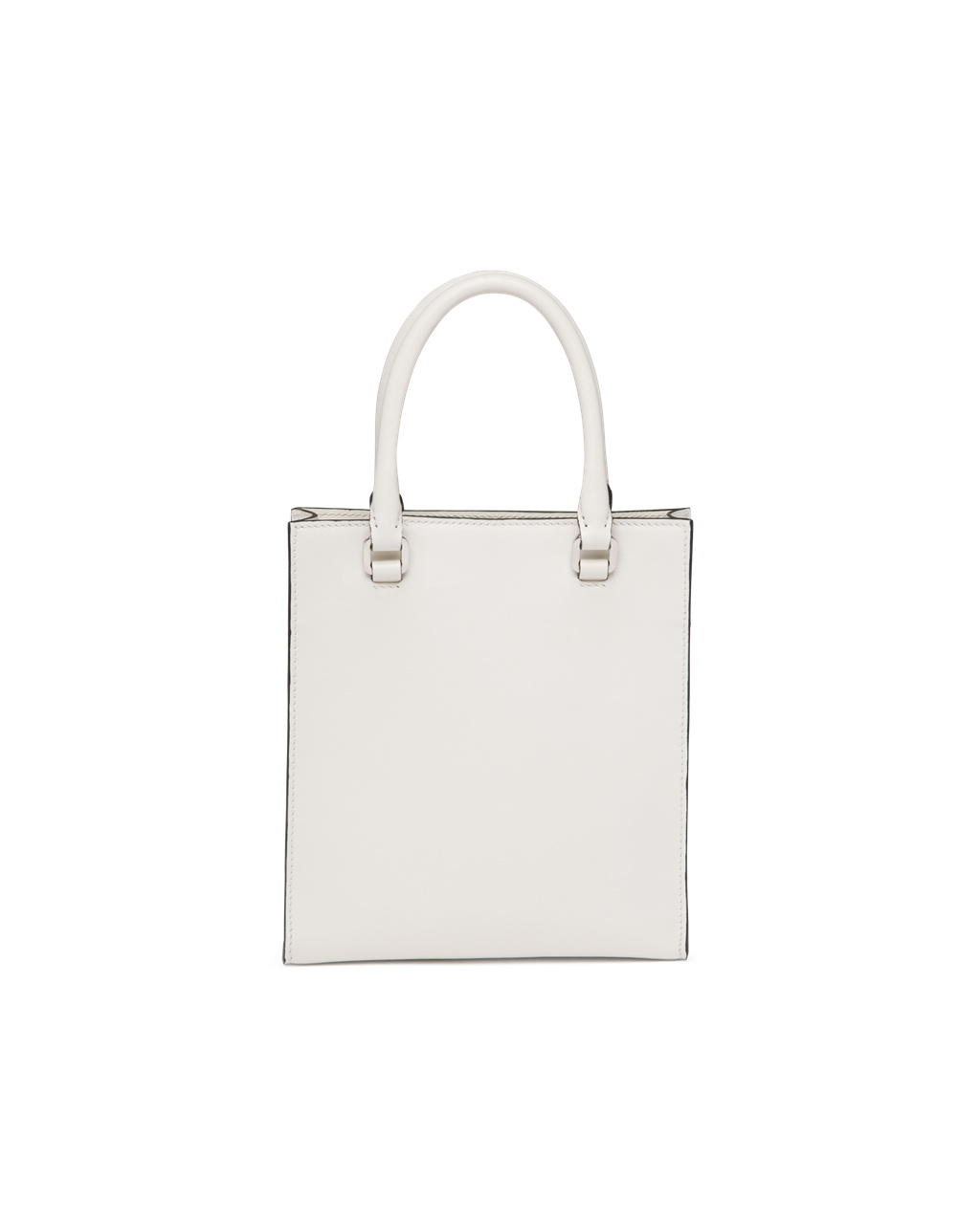 Prada Cuero Handbag Blancas | 20963-DCOJ