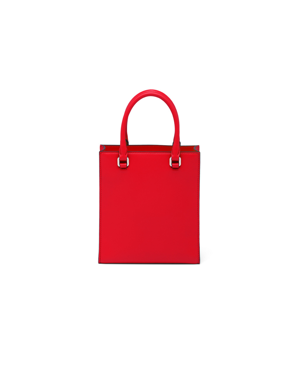 Prada Cuero Handbag Rojas | 26148-MPCD