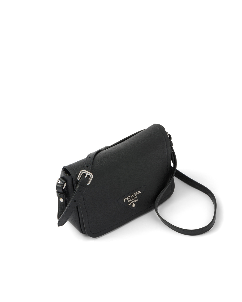 Prada Cuero Shoulder Bag Negras | 87436-JVEW