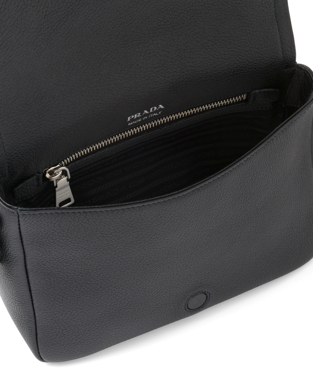 Prada Cuero Shoulder Bag Negras | 87436-JVEW