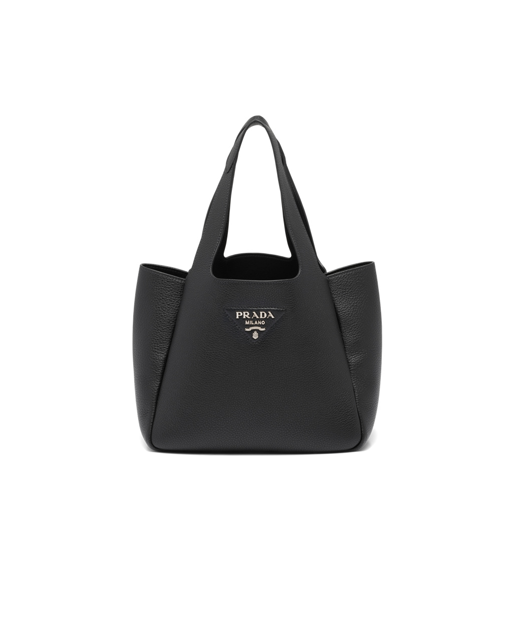 Prada Cuero Tote Negras | 14280-SCGO