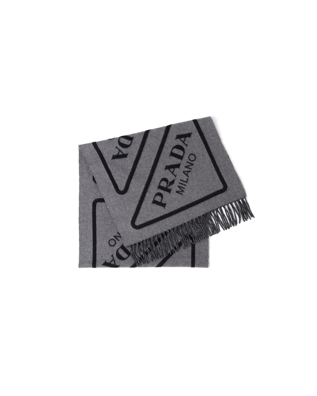 Prada Double Cashmere Scarf Negras | 17493-GESW