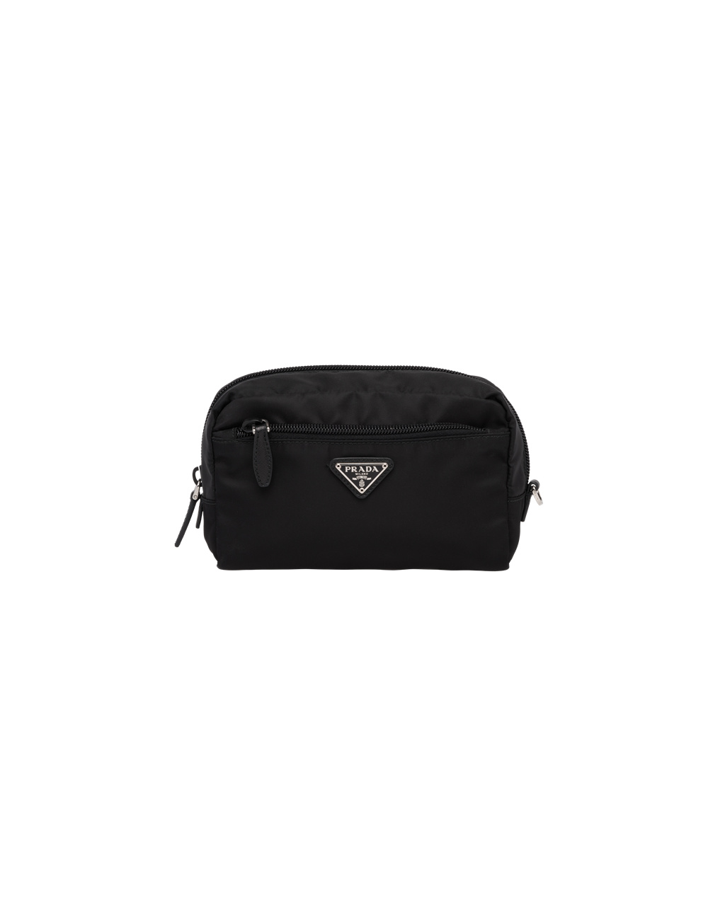 Prada Fabric Cosmetic Pouch Negras | 95027-IVRK