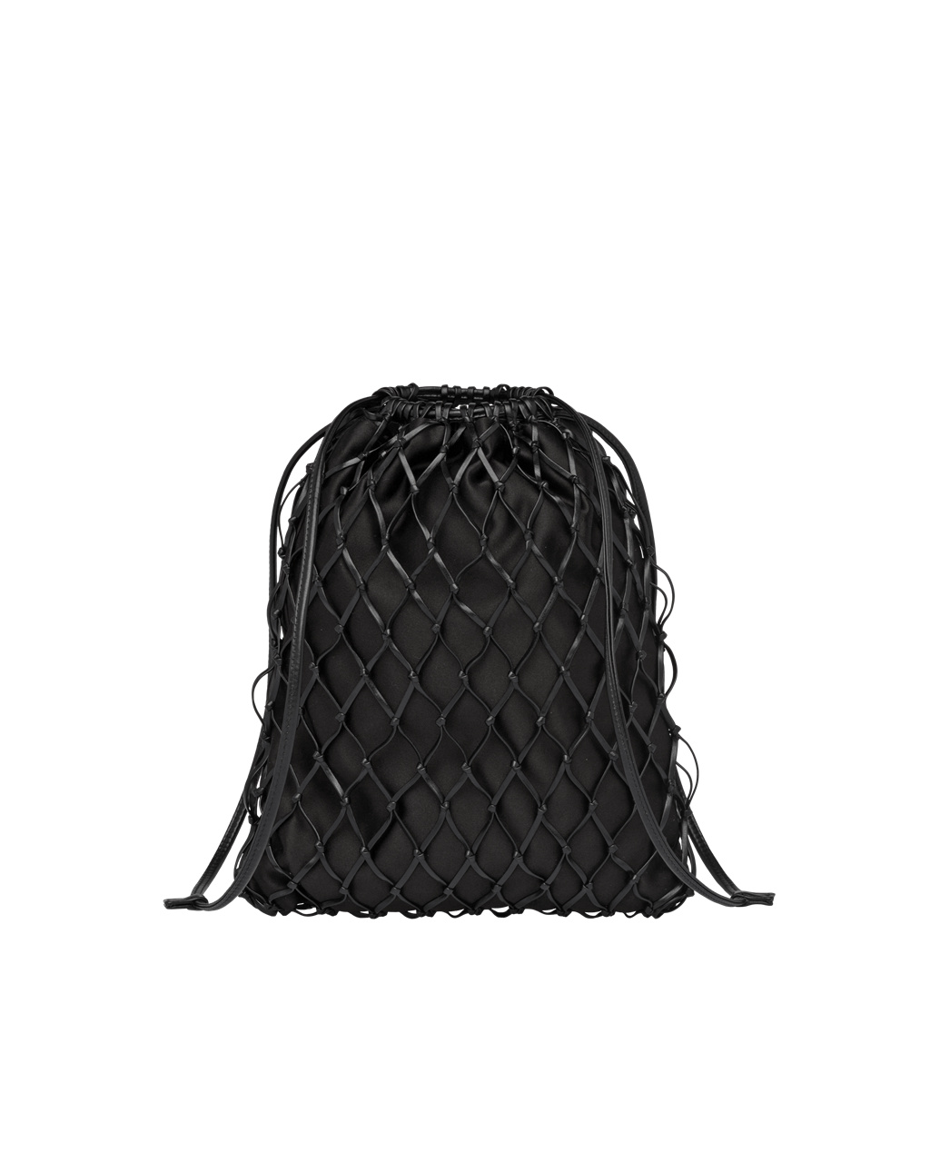 Prada Fabric Mesh Bag Negras | 74358-GZPH