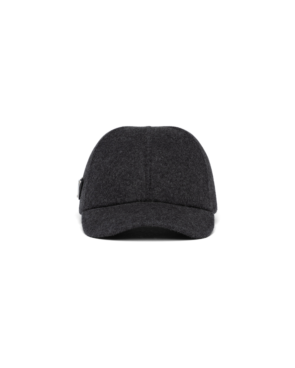 Prada Felt Baseball Cap Anthracite Gray | 61823-JPIA