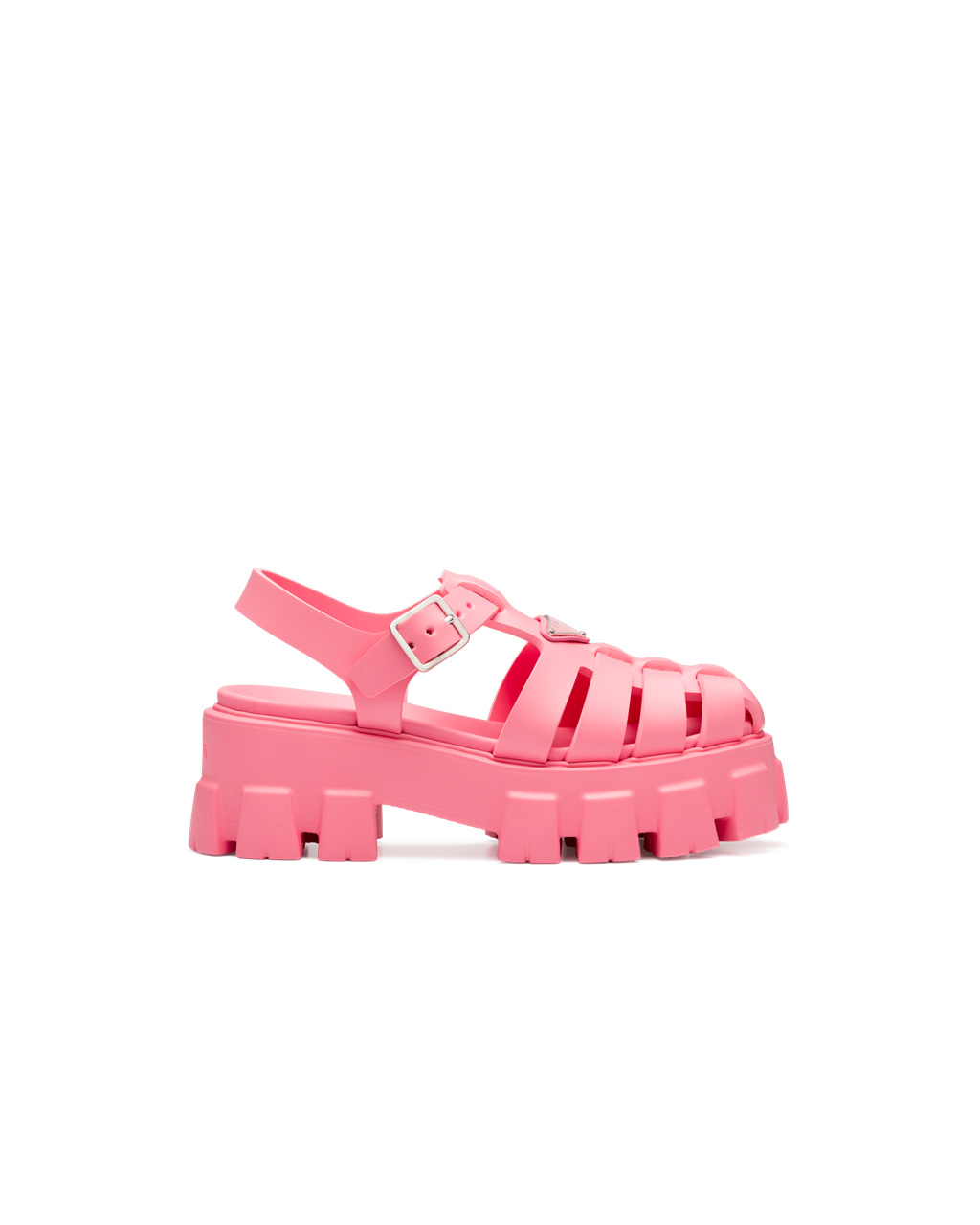 Prada Foam Rubber Sandals Rosas | 83714-SUBC