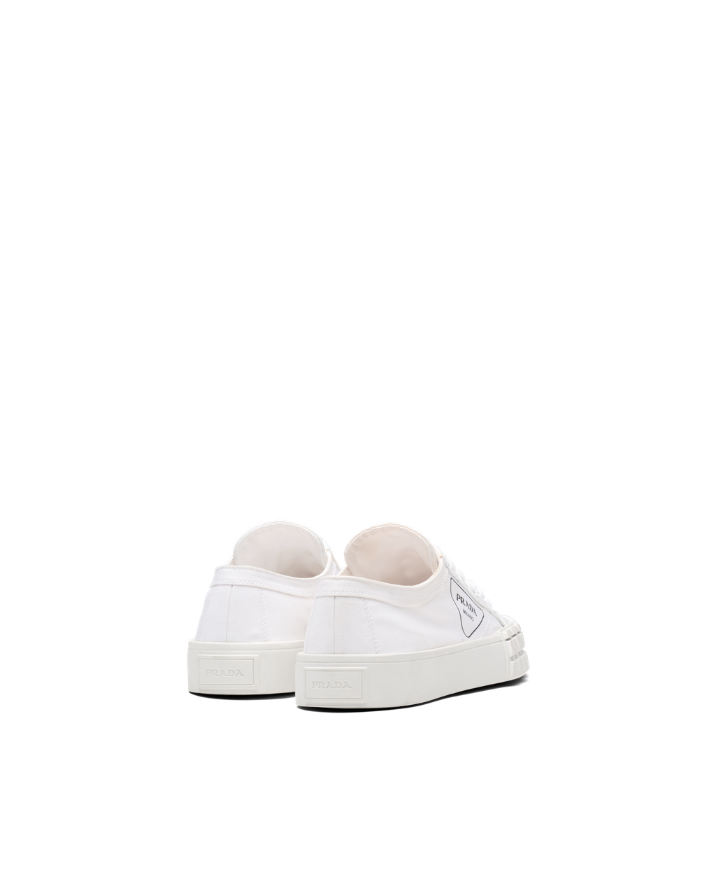 Prada Gabardine Fabric Sneakers Blancas | 04769-UGDZ