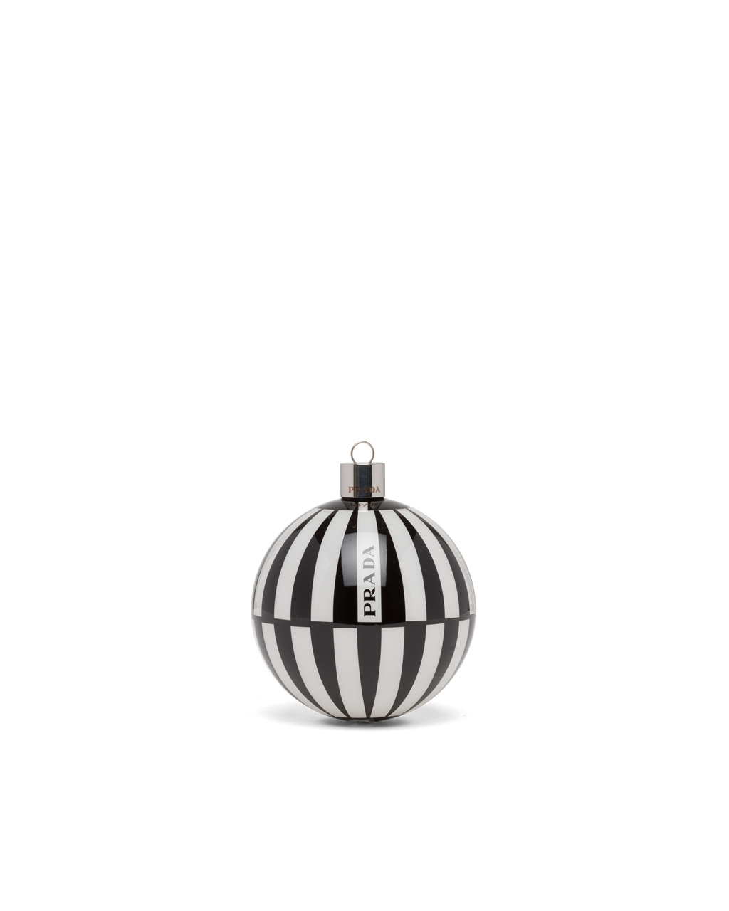 Prada Glass Christmas Ornament Set Blancas Negras | 27948-ZEMR