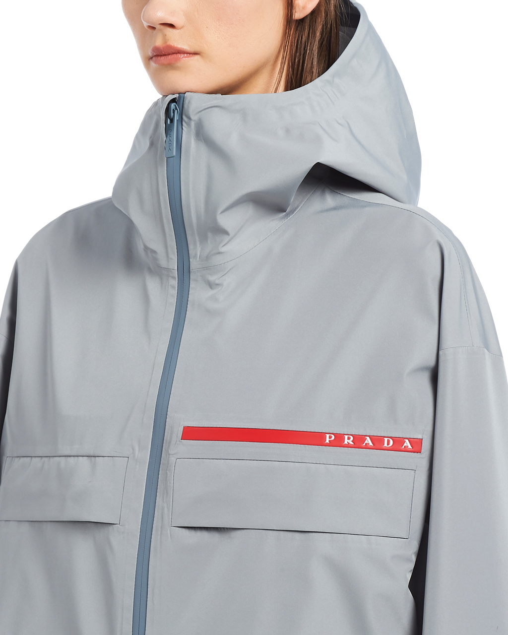 Prada Gore-tex Pro Jacket Aluminum | 62314-DZTC