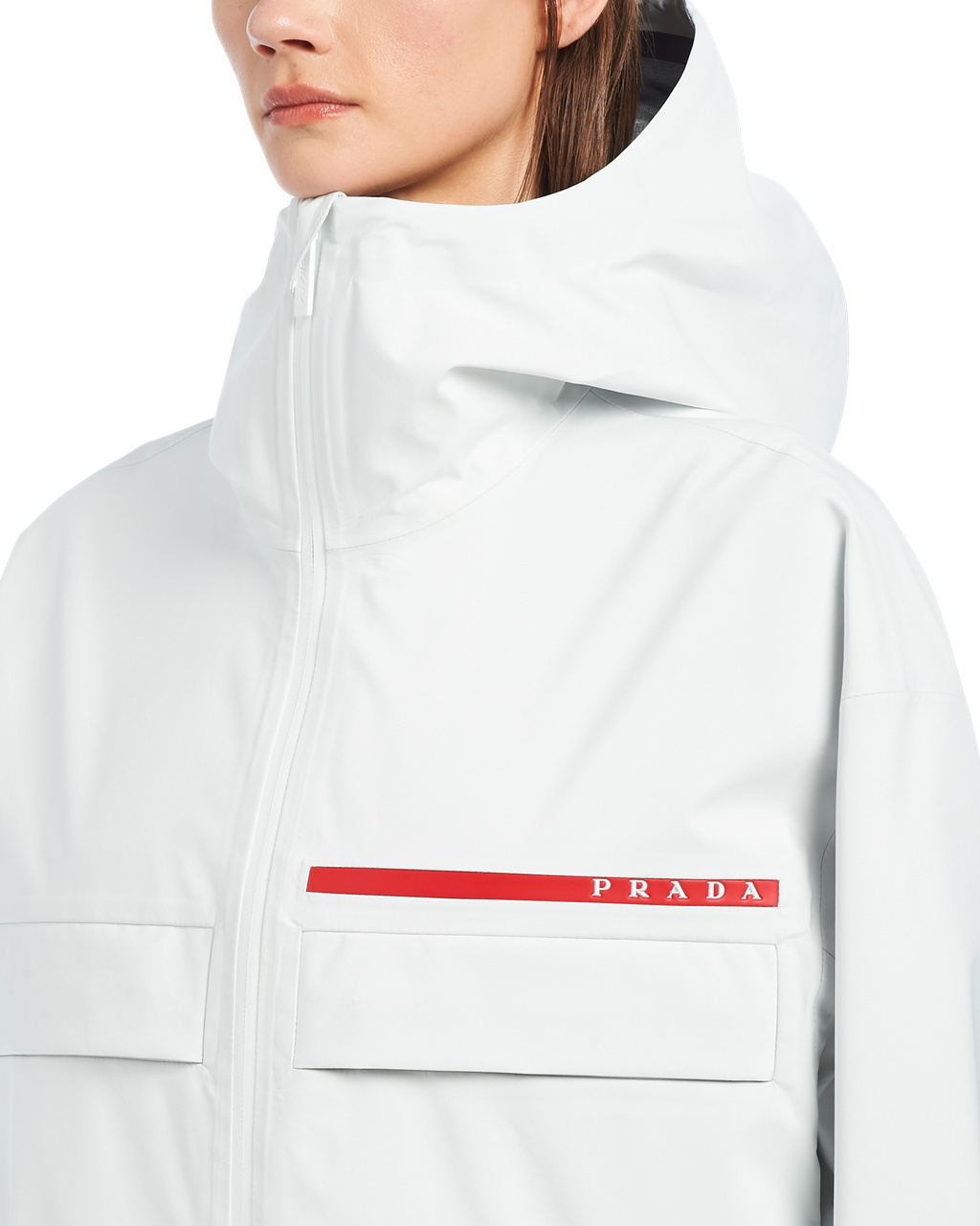 Prada Gore-tex Pro Jacket Blancas | 01378-IKWN