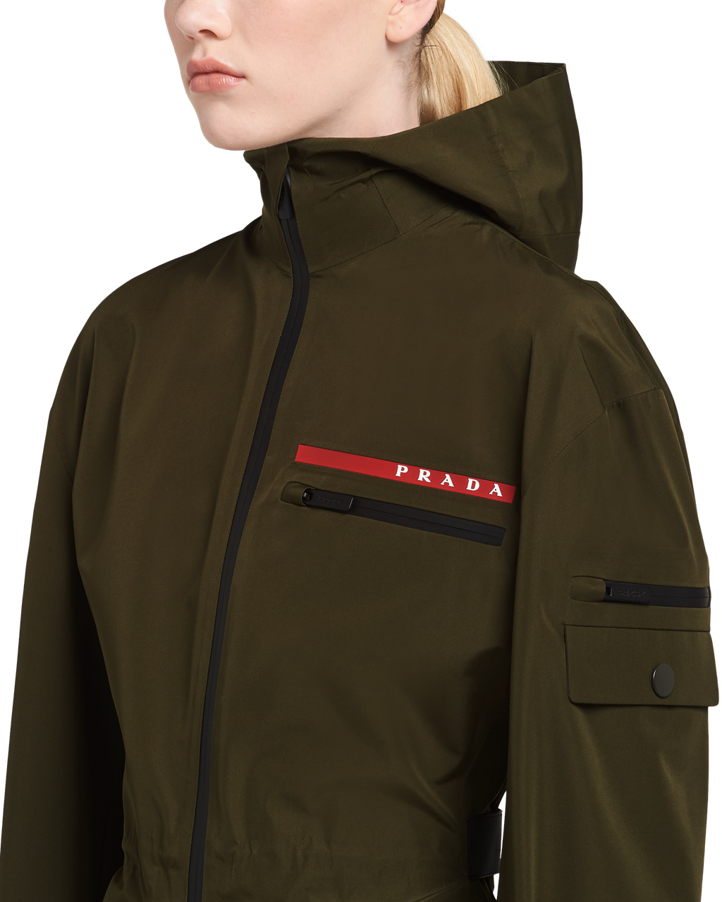 Prada Gore-tex Pro Jacket Verde | 34518-OPQR