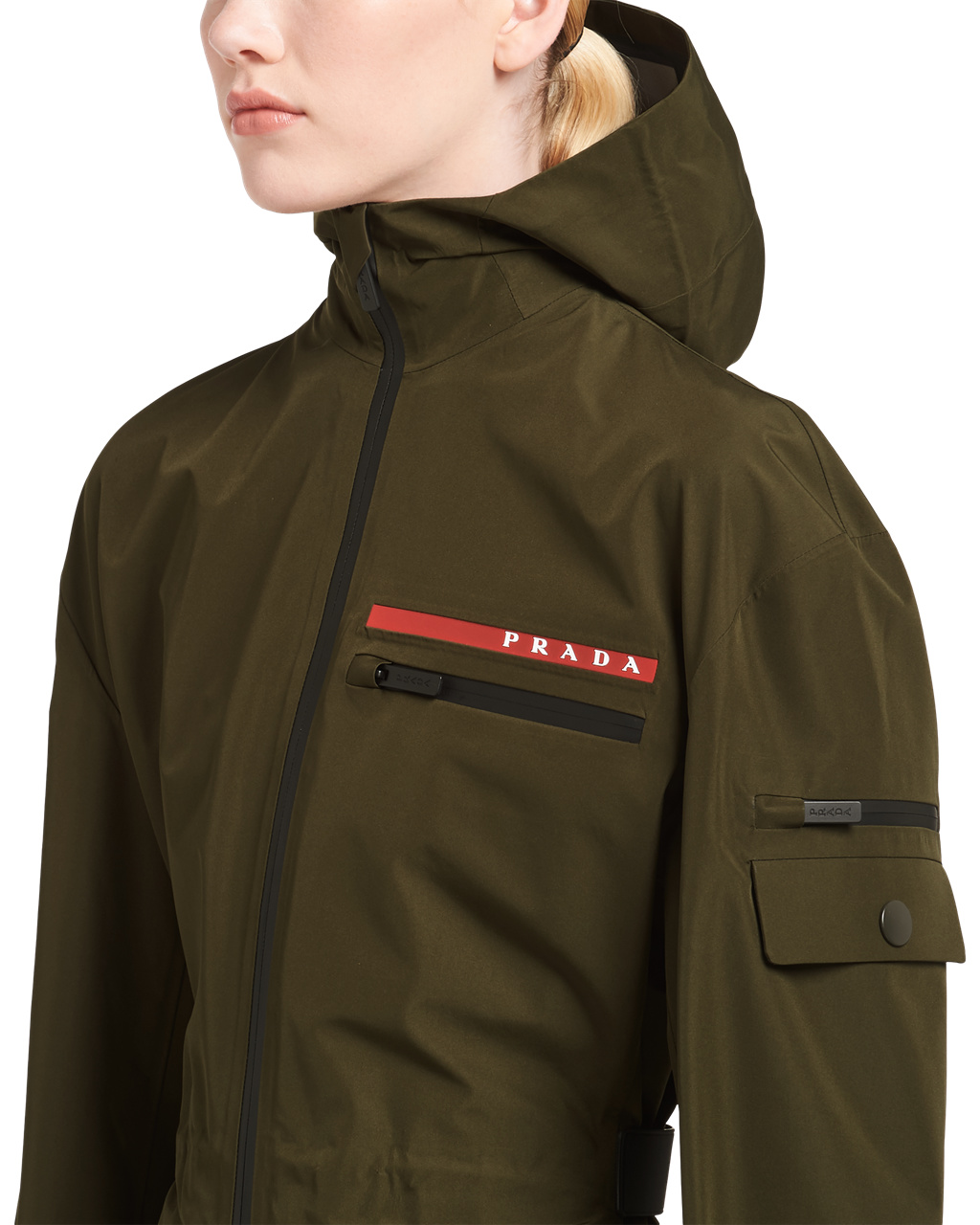 Prada Gore-tex Pro Jacket Verde | 81659-BJAS