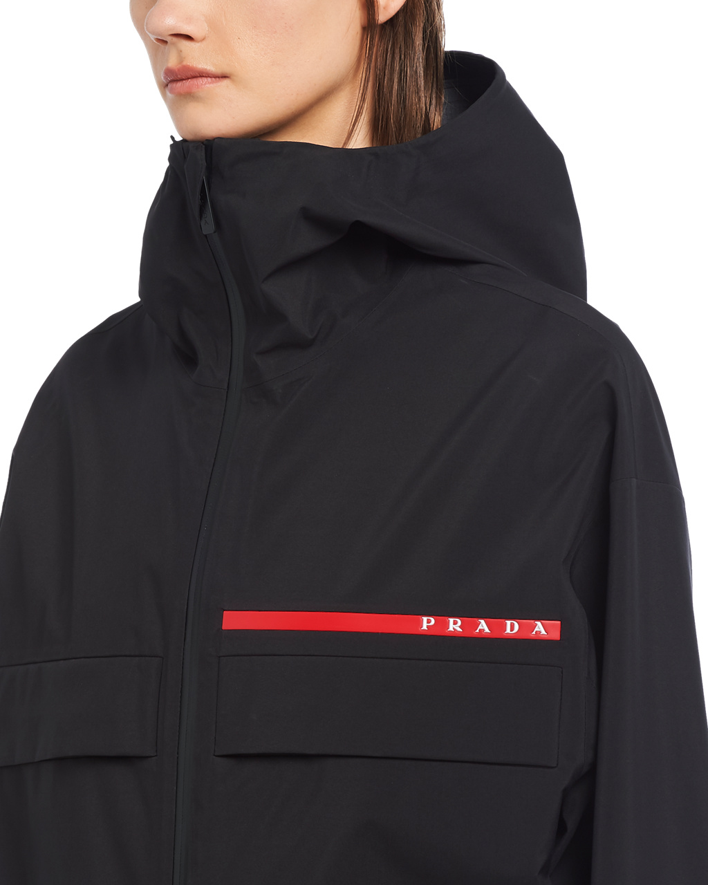 Prada Gore-tex Pro Raincoat Negras | 34965-KQLA