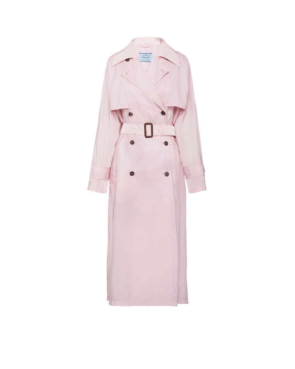 Prada Ligeros Nylon Trench Coat Opaline | 75218-MRXI