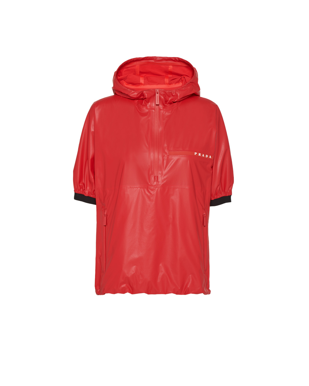 Prada Light Nylon Anorak Rojas | 80421-PVHQ