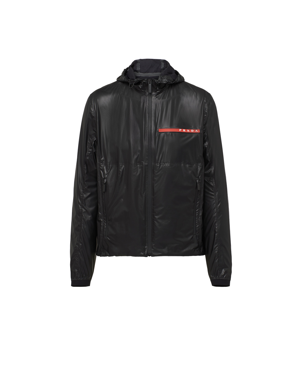 Prada Light Nylon Encapuchado Jacket Negras | 29476-RDTH