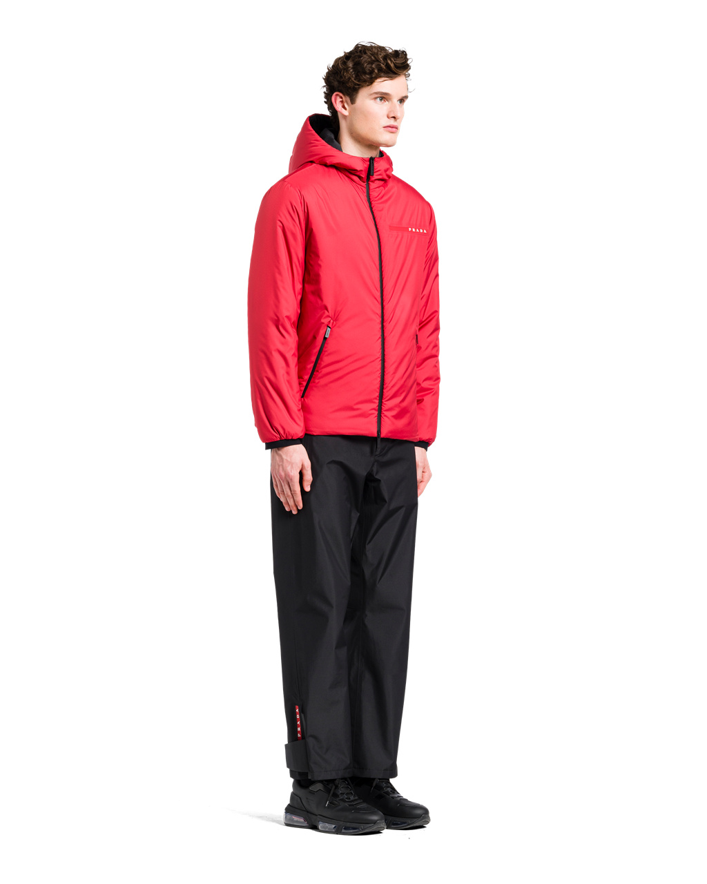 Prada Light Polyester Padded Jacket Rojas | 81745-NUGB