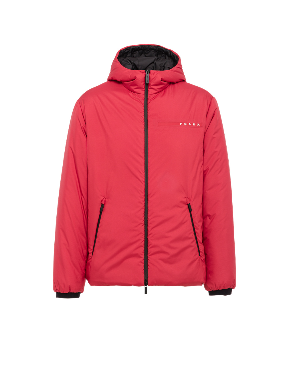 Prada Light Polyester Padded Jacket Rojas | 81745-NUGB