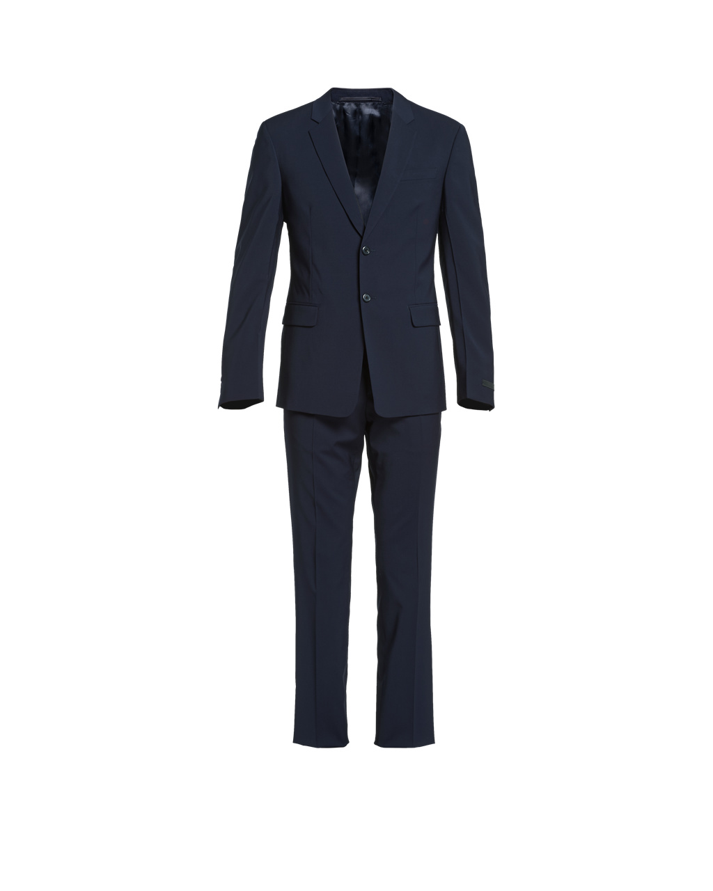 Prada Light Stretch Wool Suit Azul Marino | 98730-XCZD