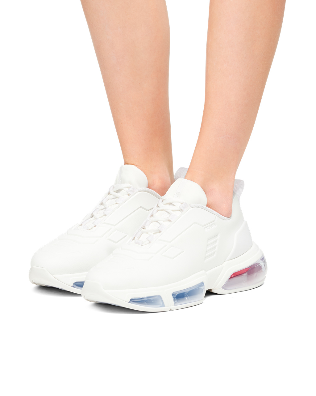 Prada Linea Rossa Collision 19 Lr Sneakers Blancas | 08631-XRHL