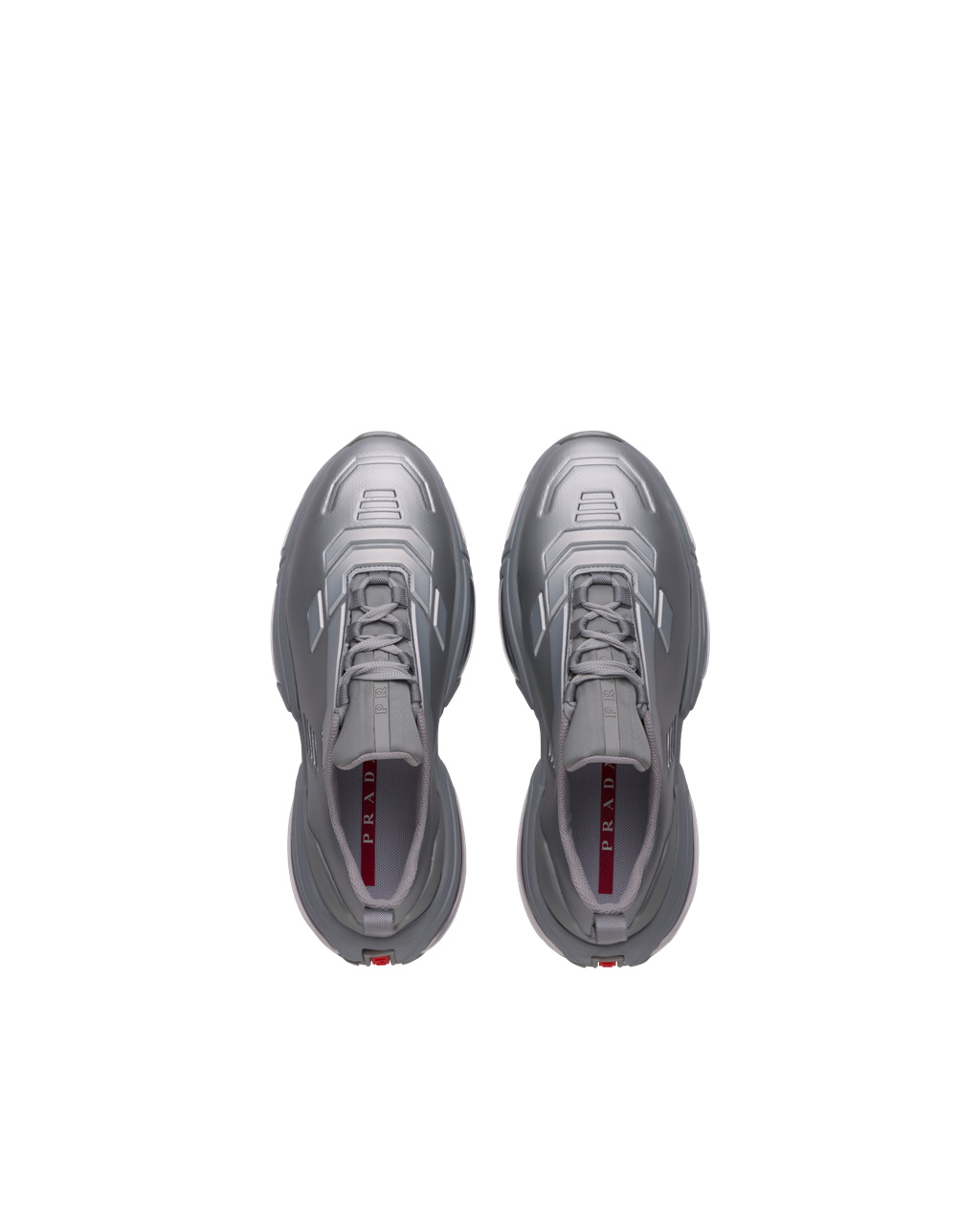 Prada Linea Rossa Collision 19 Lr Sneakers Steel Gray | 63158-QPEF