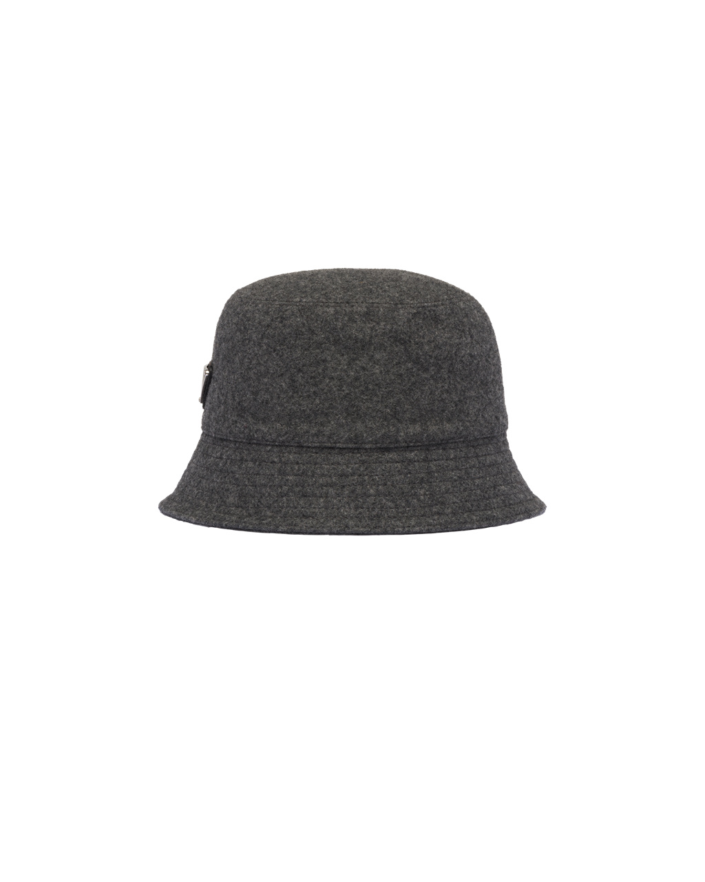 Prada Loden Bucket Hat Anthracite Gray | 37068-YGAE